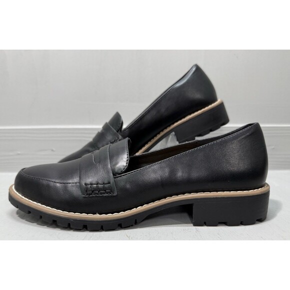Dolce Vita Black Loafers - Picture 4 of 7